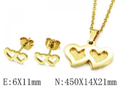 HY Wholesale jewelry Heart shaped Set-HY58S0637LD