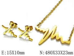 HY Wholesale 316 Stainless Steel jewelry Set-HY21S0106LR