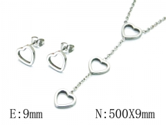 HY Wholesale jewelry Heart shaped Set-HY59S1308NX