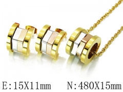 HY Wholesale Three Color jewelry Set-HY64S0511IKS