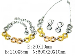 HY Wholesale Three Color jewelry Set-HY59S2820IYY