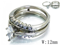 HY Wholesale 316L Stainless Steel Rings-HY46R0587HOX