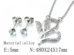 HY Wholesale 316 Stainless Steel jewelry Set-HY54S0476NR