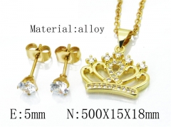 HY Wholesale 316 Stainless Steel jewelry Set-HY54S0525OD