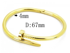 HY Wholesale 316L Stainless Steel Bangle-HY14B0182HIX