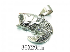 HY 316L Stainless Steel Animal Pendant-HY13P0189HIG
