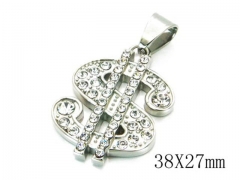 HY 316L Stainless Steel Pendant-HY13P0594HHQ