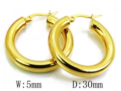 HY Wholesale Stainless Steel Hollow Hoop Earrings-HY58E0334M0