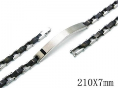 HY Stainless Steel 316L Bracelets-HYC73B0037ILZ