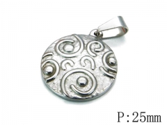 HY Stainless Steel 316L Pendant-HYC73P0101IL