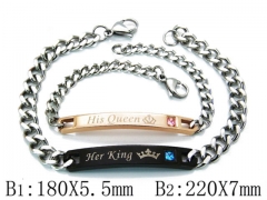 HY Stainless Steel 316L Bracelets-HYC59B0201IZZ