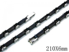 HY Stainless Steel 316L Bracelets-HYC73B0049ILZ