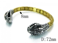 HY Stainless Steel 316L Bangle-HYC27B0147IJF