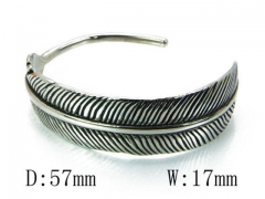 HY Stainless Steel 316L Bangle-HYC27B0144HMR