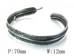 HY Stainless Steel 316L Bangle-HYC27B0145HNZ