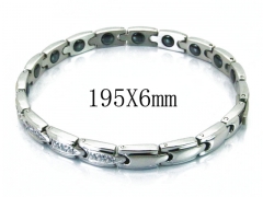 HY Stainless Steel 316L Bracelets (Magnetic Health)-HY36B0191INX