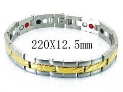 HY Stainless Steel 316L Bracelets (Magnetic Health)-HY36B0210IXX