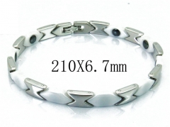 HY Stainless Steel 316L Bracelets (Ceramics Health)-HY36B0174ILQ