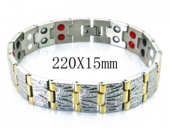HY Stainless Steel 316L Bracelets (Magnetic Health)-HY36B0209IGG