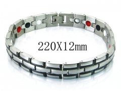 HY Stainless Steel 316L Bracelets (Magnetic Health)-HY36B0201IHW