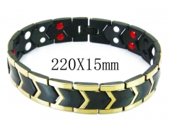 HY Stainless Steel 316L Bracelets (Magnetic Health)-HY36B0208ILX