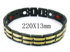 HY Stainless Steel 316L Bracelets (Magnetic Health)-HY36B0199ILE