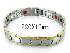 HY Stainless Steel 316L Bracelets (Magnetic Health)-HY36B0205IAA
