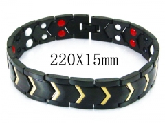 HY Stainless Steel 316L Bracelets (Magnetic Health)-HY36B0207ILA