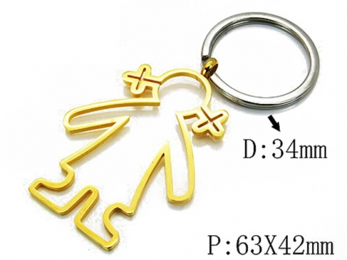 HY Wholesale Stainless Steel Keychain-HY64A0112HJX
