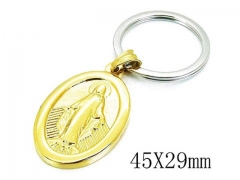 HY Wholesale Stainless Steel Keychain-HY64P0108PD
