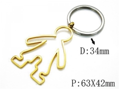 HY Wholesale Stainless Steel Keychain-HY64A0111HJA