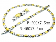 HY Wholesale Necklaces Bracelets Sets-HY63S0414JOR