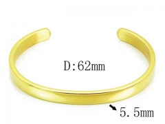 HY Wholesale 316L Stainless Steel Bangle-HY54B0136PS