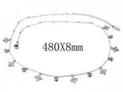 HY Wholesale 316L Stainless Steel Necklace-HY54N0435PQ