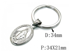 HY Wholesale Stainless Steel Keychain-HY64A0100OA
