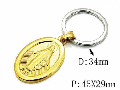 HY Wholesale Stainless Steel Keychain-HY64A0103PS