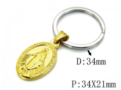 HY Wholesale Stainless Steel Keychain-HY64A0101PA