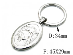 HY Wholesale Stainless Steel Keychain-HY64A0105OG