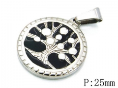HY Stainless Steel 316L Pendant-HYC70P0182KZ