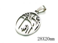 HY Stainless Steel 316L Pendant-HYC70P0460JL