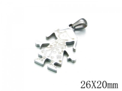 HY Stainless Steel 316L Pendant-HYC70P0269KG
