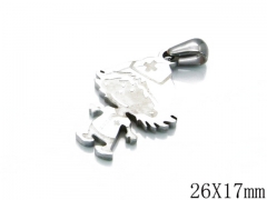HY Stainless Steel 316L Pendant-HYC70P0246KD