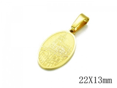 HY Stainless Steel 316L Religion Pendant-HYC70P0366ILV