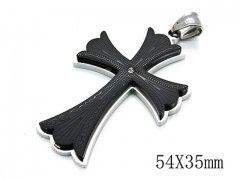 HY Stainless Steel 316L Cross Pendant-HYC79P0234HIE