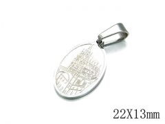 HY Stainless Steel 316L Religion Pendant-HYC70P0365IV