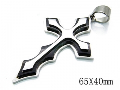 HY Stainless Steel 316L Cross Pendant-HYC79P0204HME