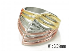 HY 316L Stainless Steel Hollow Rings-HYC15R0317