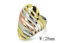 HY 316L Stainless Steel Hollow Rings-HYC15R0315