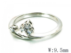 HY Stainless Steel 316L Small CZ Rings-HYC30R1001K5