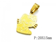 HY 316L Stainless Steel Animal Pendant-HY12P0390ILA